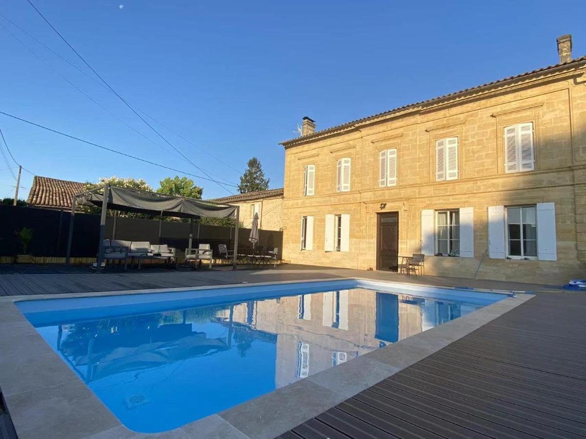 Maison De Maitre Gironde Saint-Philippe-dʼAiguille Esterno foto